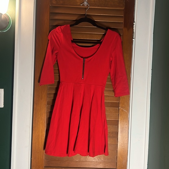 Express, Red Dress - Picture 2 of 3